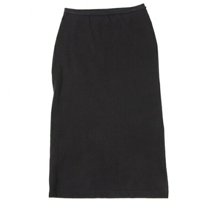 COMME des GARCONS Stretch Cotton Skirt Black Size M