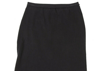 COMME des GARCONS Stretch Cotton Skirt Black Size M