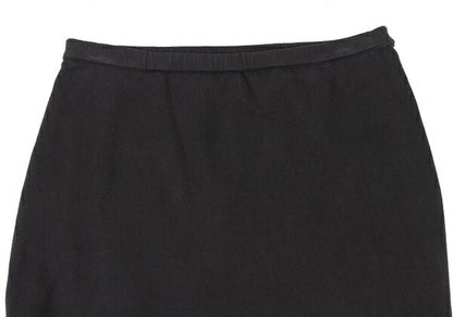 COMME des GARCONS Stretch Cotton Skirt Black Size M