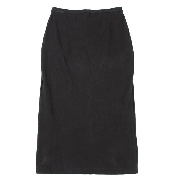 COMME des GARCONS Stretch Cotton Skirt Black Size M