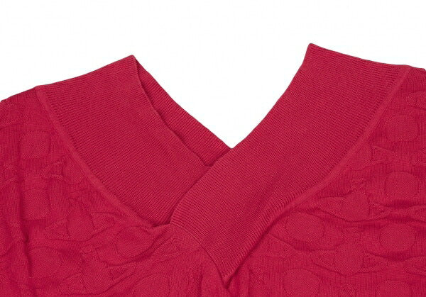 Vivienne Westwood Red Label Orb Jacquard Top Red Size 2