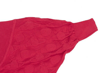 Vivienne Westwood Red Label Orb Jacquard Top Red Size 2