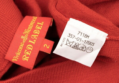 Vivienne Westwood Red Label Orb Sweater Red Size 2