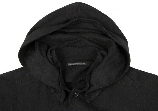 Yohji Yamamoto POUR HOMME 18AW Wool Coat Black Size 2