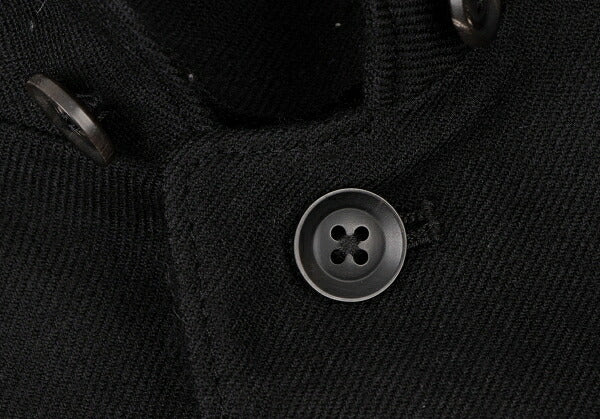 Yohji Yamamoto POUR HOMME 18AW Wool Coat Black Size 2