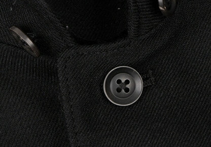Yohji Yamamoto POUR HOMME 18AW Wool Coat Black Size 2