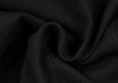 Yohji Yamamoto POUR HOMME 18AW Wool Coat Black Size 2