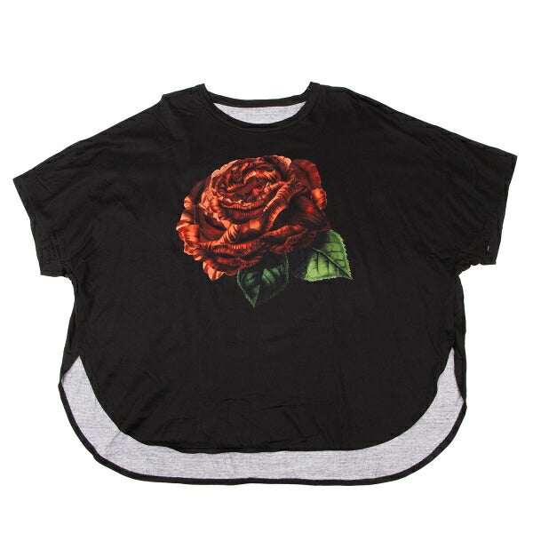Ground Y 23SS Cotton Rose Dolman T-Shirt Black Size 3
