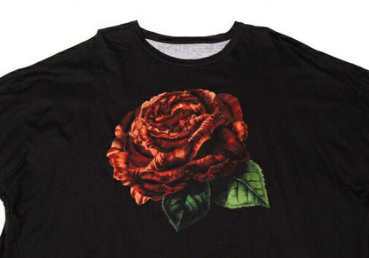 Ground Y 23SS Cotton Rose Dolman T-Shirt Black Size 3