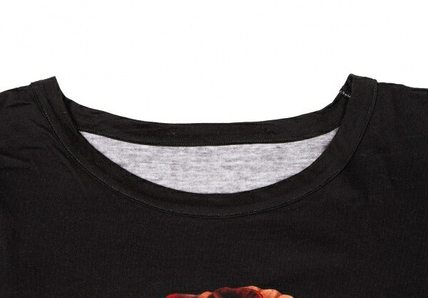 Ground Y 23SS Cotton Rose Dolman T-Shirt Black Size 3