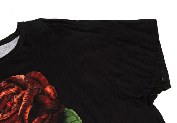 Ground Y 23SS Cotton Rose Dolman T-Shirt Black Size 3