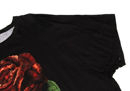 Ground Y 23SS Cotton Rose Dolman T-Shirt Black Size 3