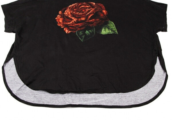 Ground Y 23SS Cotton Rose Dolman T-Shirt Black Size 3