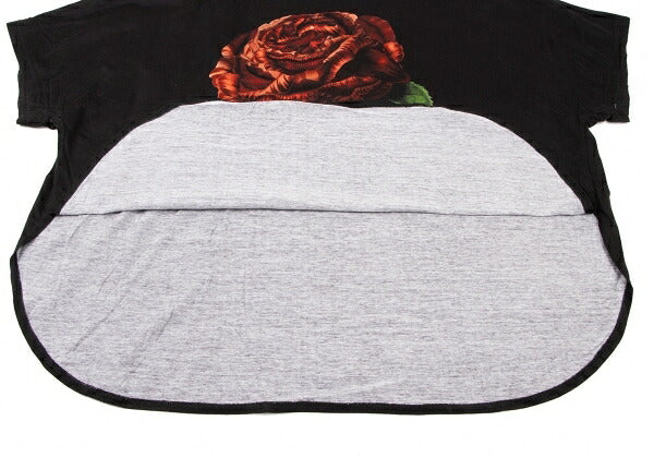 Ground Y 23SS Cotton Rose Dolman T-Shirt Black Size 3