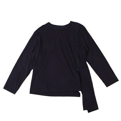 Ground Y 21AW Cotton Front Zip Asymmetric Sew Navy Size 3