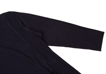 Ground Y 21AW Cotton Front Zip Asymmetric Sew Navy Size 3