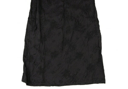 gomme Flower Stitch Embroidered Dress Black Size S