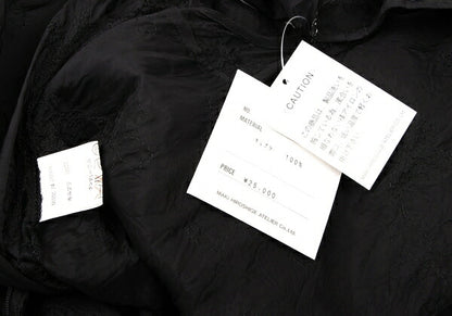 gomme Flower Stitch Embroidered Dress Black Size S