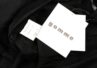 gomme Flower Stitch Embroidered Dress Black Size S