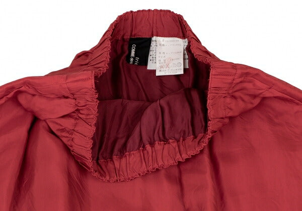 tricot COMME des GARCONS Red Cupro Layered Skirt Size M