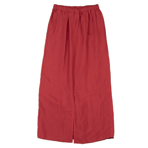 tricot COMME des GARCONS Red Cupro Layered Skirt Size M
