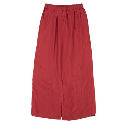 tricot COMME des GARCONS Red Cupro Layered Skirt Size M