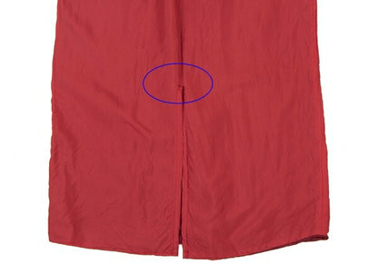 tricot COMME des GARCONS Red Cupro Layered Skirt Size M