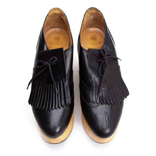 Vivienne Westwood LONDON Rocking Sneakers Black Size 23CM