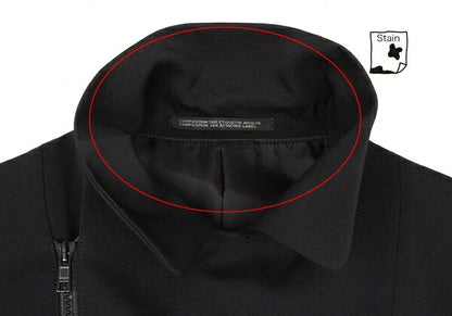 Y's 97AW Wool Gabardine Flare Sleeve Zip Jacket Black Size M
