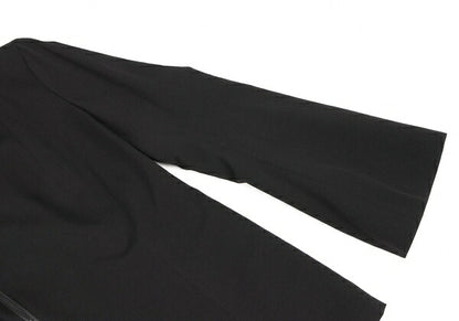 Y's 97AW Wool Gabardine Flare Sleeve Zip Jacket Black Size M