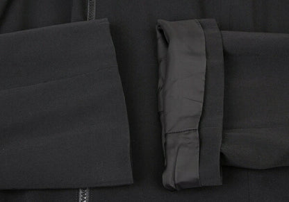 Y's 97AW Wool Gabardine Flare Sleeve Zip Jacket Black Size M