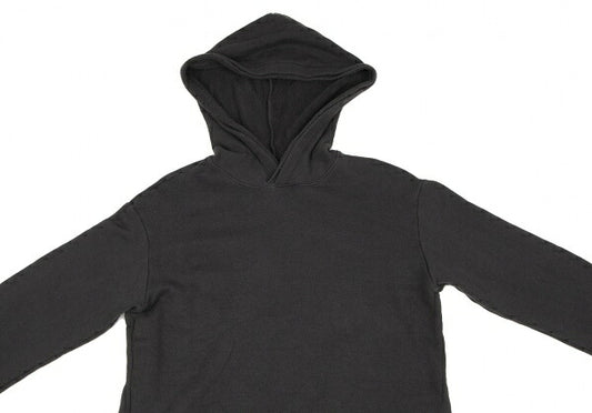 REGULATION yohji yamamoto MEN Layered Hoodie Charcoal Size L