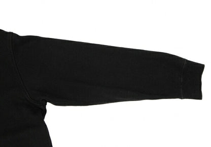 Yohji Yamamoto POUR HOMME Signature Logo Hoodie Black Size L