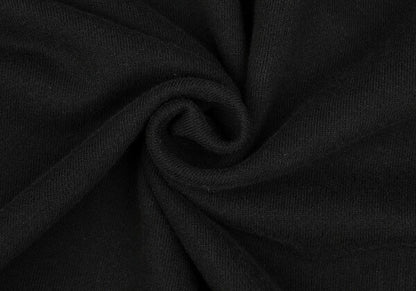 Yohji Yamamoto POUR HOMME Signature Logo Hoodie Black Size L