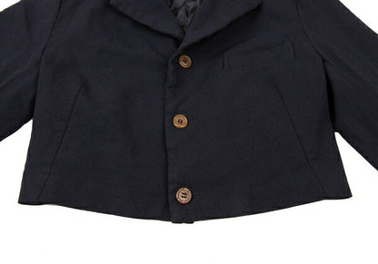 COMME des GARCONS Product Dyed Poly Short Jacket Navy Size S