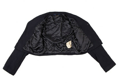 COMME des GARCONS Product Dyed Poly Short Jacket Navy Size S