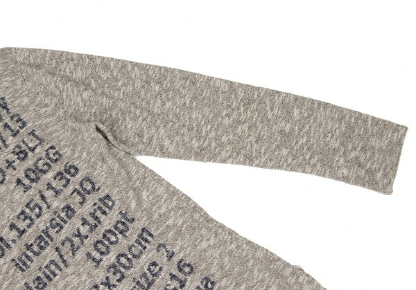 RAGNE KIKAS 16SS Cotton Linen Text Knit Beige Size 3