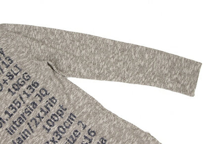 RAGNE KIKAS 16SS Cotton Linen Text Knit Beige Size 3