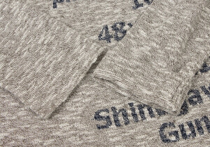 RAGNE KIKAS 16SS Cotton Linen Text Knit Beige Size 3