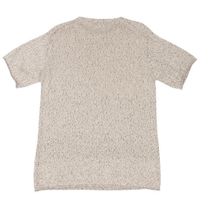 Yohji Yamamoto POUR HOMME Silk Marble SS Knit Beige Size 3