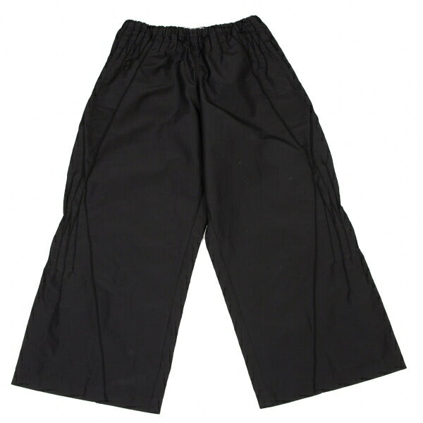 ISSEY MIYAKE Waist Side Stretch Wide Pants Black Size 2