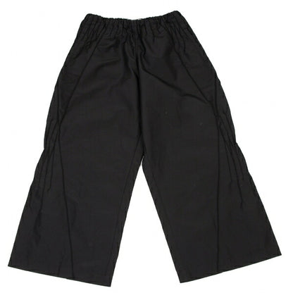 ISSEY MIYAKE Waist Side Stretch Wide Pants Black Size 2