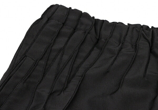 ISSEY MIYAKE Waist Side Stretch Wide Pants Black Size 2