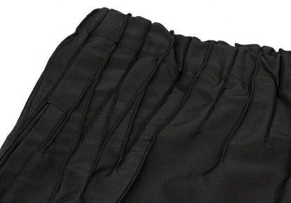 ISSEY MIYAKE Waist Side Stretch Wide Pants Black Size 2