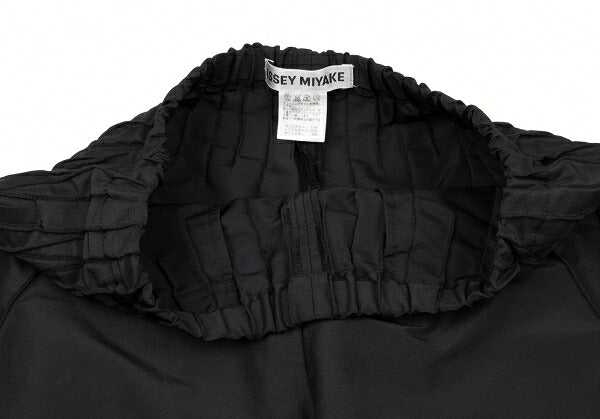 ISSEY MIYAKE Waist Side Stretch Wide Pants Black Size 2