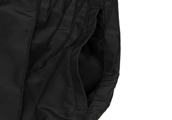 ISSEY MIYAKE Waist Side Stretch Wide Pants Black Size 2