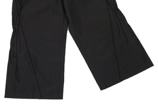 ISSEY MIYAKE Waist Side Stretch Wide Pants Black Size 2
