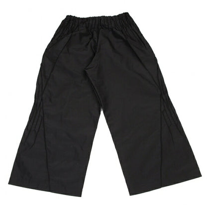ISSEY MIYAKE Waist Side Stretch Wide Pants Black Size 2