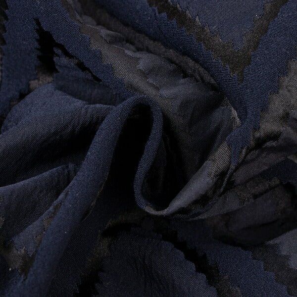 ISSEY MIYAKE Diamond Pattern Nylon Poly Navy Gray Pants Size 2
