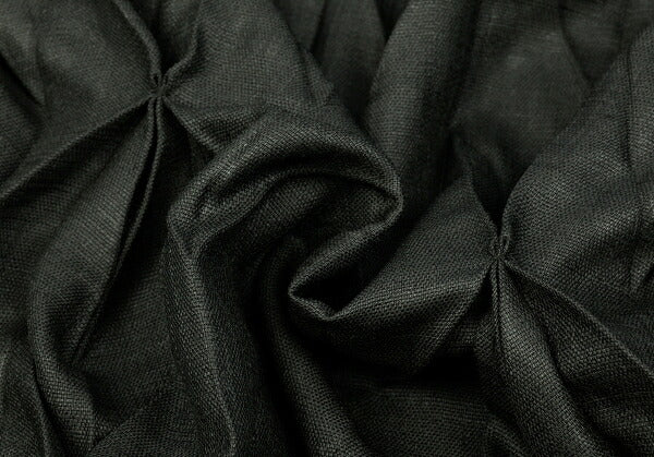 ISSEY MIYAKE FETE Pleated Boat Neck Tank Top Black Size 2